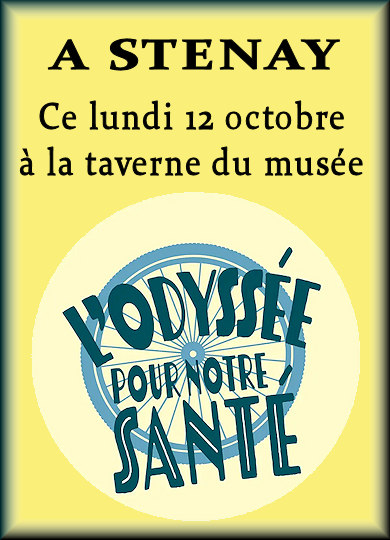 L'Odysée pour notre santé ce lundi 12 octobre à la taverne du musée de la bière